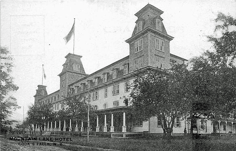 Mountain Lake House towers